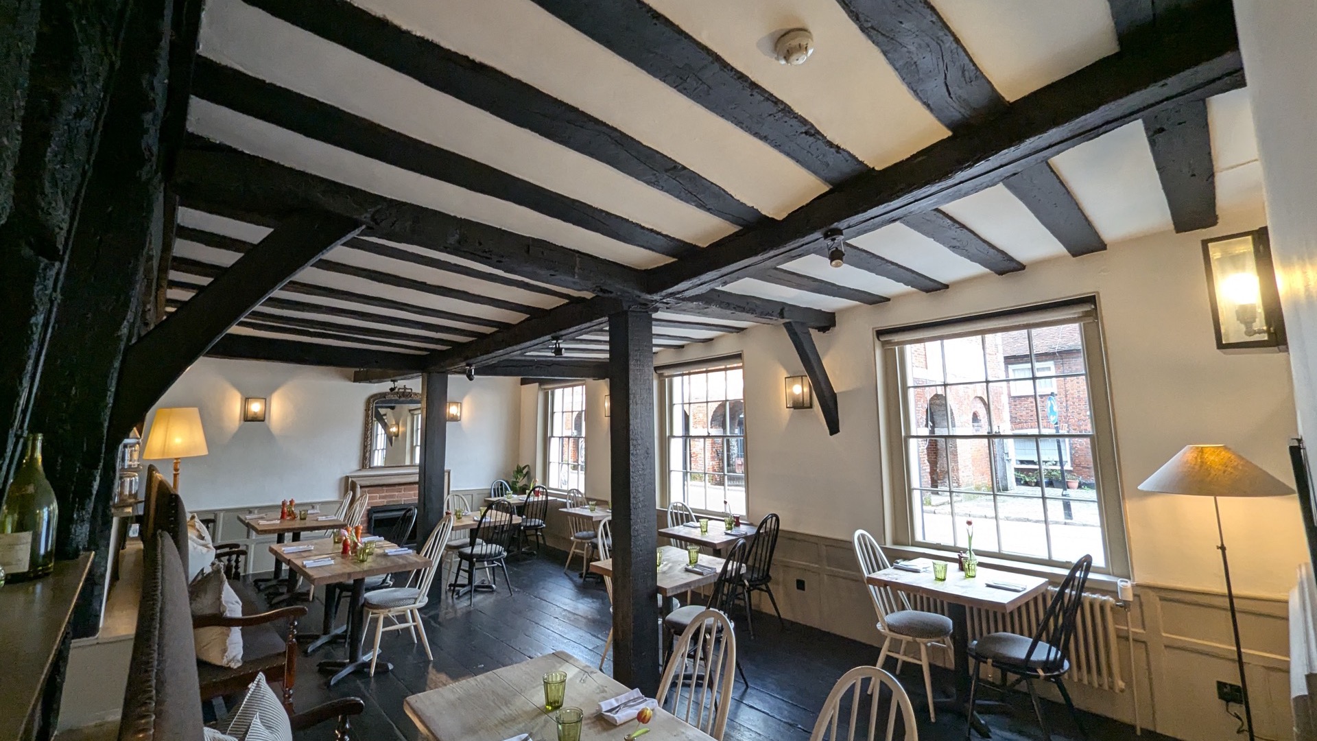 Dining at The Crown Inn